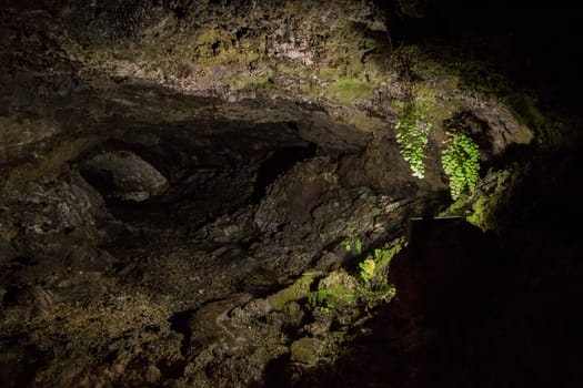 Volcanic Caves of Sao Vicente, located in Madeira island, Portugal.