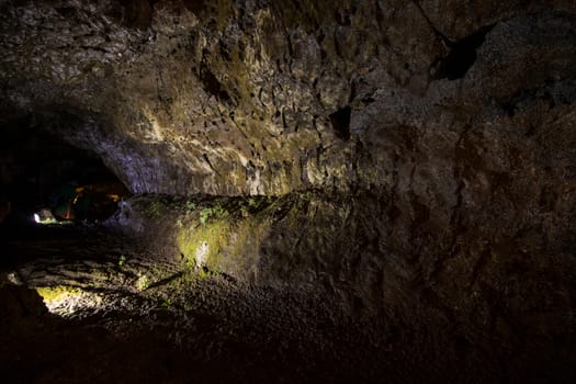 Volcanic Caves of Sao Vicente, located in Madeira island, Portugal.