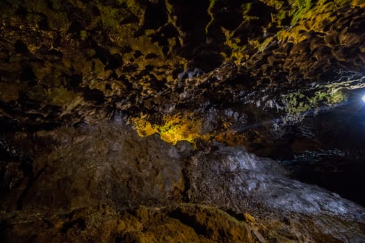 Volcanic Caves of Sao Vicente, located in Madeira island, Portugal.