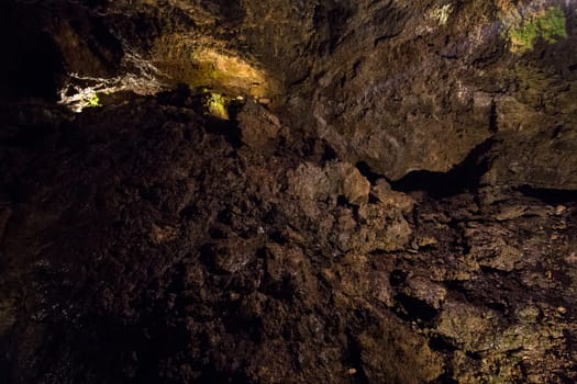 Volcanic Caves of Sao Vicente, located in Madeira island, Portugal.