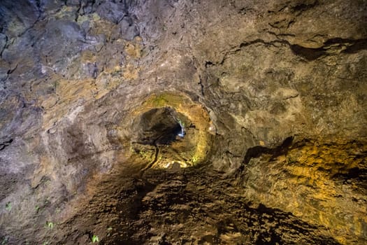 Volcanic Caves of Sao Vicente, located in Madeira island, Portugal.