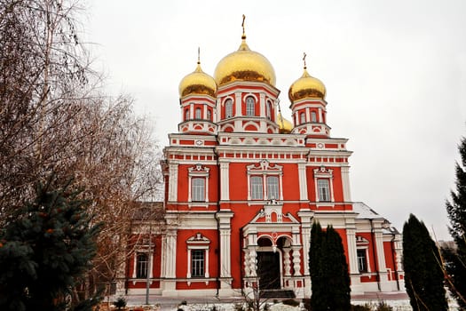 Orthodox temple in honor of the Protection of the Virgin Mary.