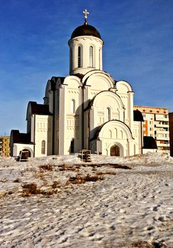 Orthodox church of St. George in the city of Saratov.