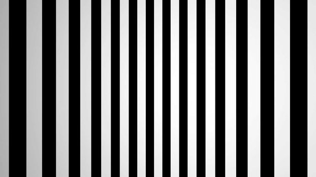Abstract background with black and white lines. 3d rendering