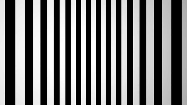 Abstract background with black and white lines. 3d rendering