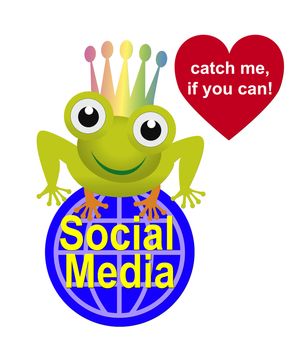 People in Social Media are longing for recognition and human relations, relating to the famous fairy tale about the frog king