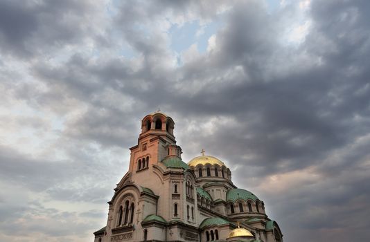 Aleksander Nevsky Cathedral in Sofia, Bulgaria.