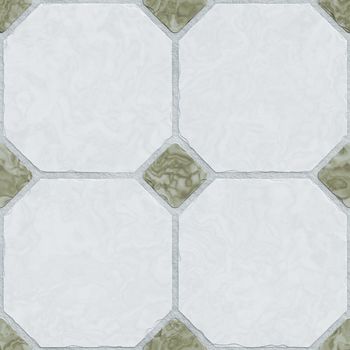 2d illustration of a typical tiles background seamless