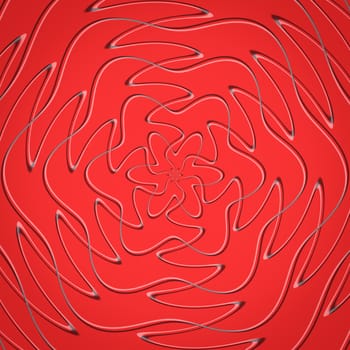 2d illustration of an abstract radial background