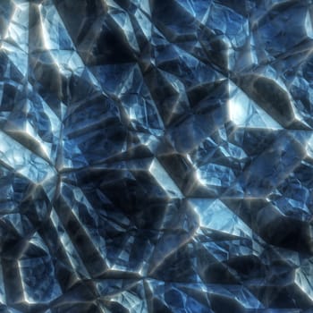 Illustration of a dark crystal background texture