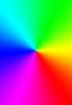 Rainbow spectral gradient. Color spectrum diagram background