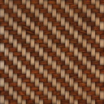 Wooden weave texture background. Abstract decorative wooden textured basket weaving background. Seamless pattern