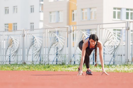 Women warm up before a morning workout