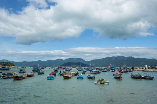 fisherman's Wharf Harbor in Vietnam
