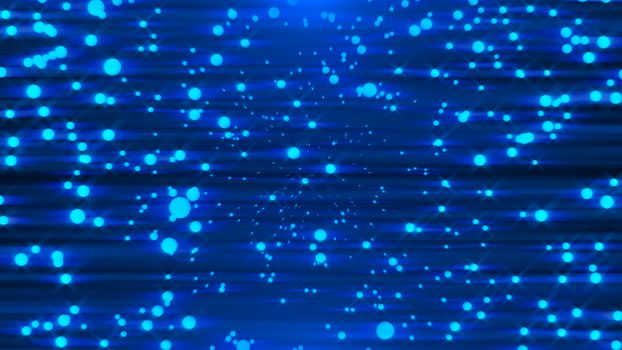 Abstract blue shiny background. Digital illustration. 3d rendering