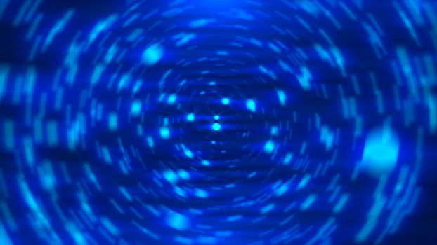 Abstract blue shiny background. Digital illustration. 3d rendering