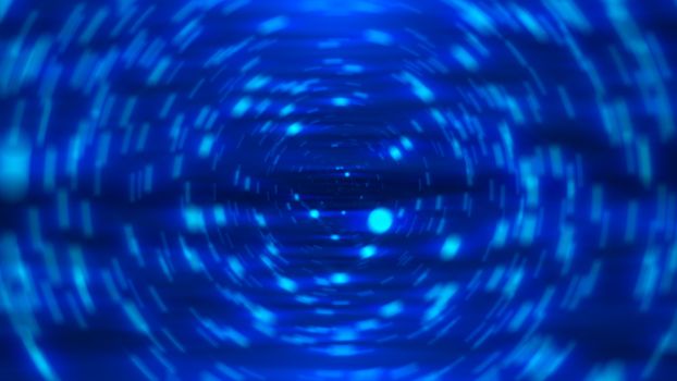 Abstract blue shiny background. Digital illustration. 3d rendering