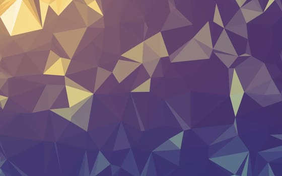 Abstract low poly background, geometry triangle, mosaic pastel color background