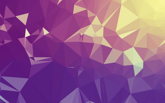 Abstract low poly background, geometry triangle, mosaic pastel color background