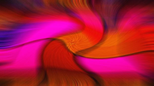 Abstract swirl background. Digital colorful illustration. 3d rendering