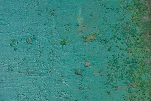 chipped paint, grunge metal surface, which has long been under the influence of different climatic conditions