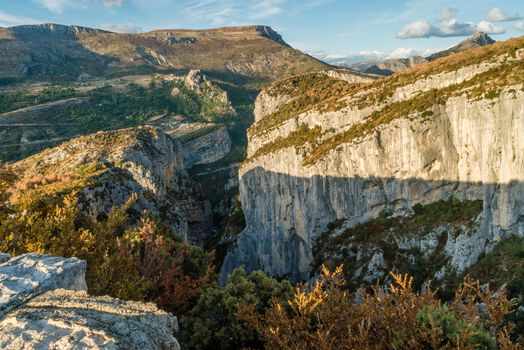 Stunning views over the Verdon canyon in France