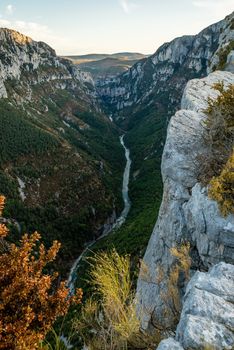 Stunning views over the Verdon canyon in France