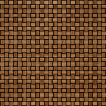 Wooden weave texture background. Abstract decorative wooden textured basket weaving background. Seamless pattern