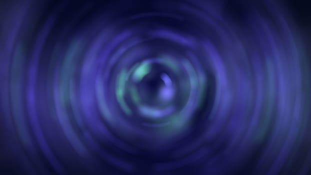 Abstract background with defocused spiral lights. 3d render digital backdrop