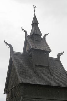 The Hopperstad stave church near Vik in Norway