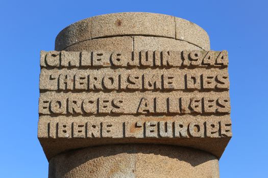 The Juno Beach Monument in Normandy, France