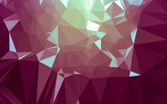 Abstract low poly background, geometry triangle, mosaic pastel color background