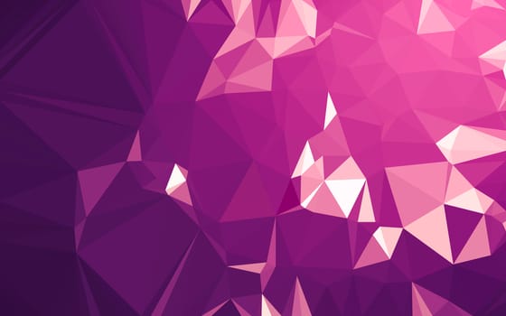 Abstract low poly background, geometry triangle, mosaic pastel color background