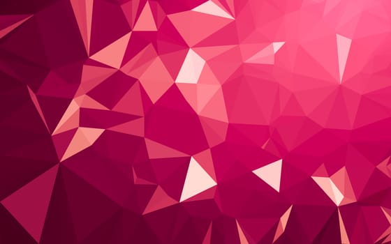 Abstract low poly background, geometry triangle, mosaic pastel color background