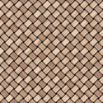 Wooden weave texture background. Abstract decorative wooden textured basket weaving background. Seamless pattern