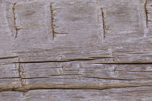 Notched nineteenth century cabin wood background