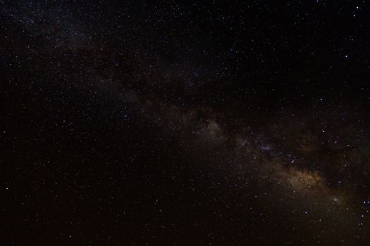 milky way, landscape of the night sky