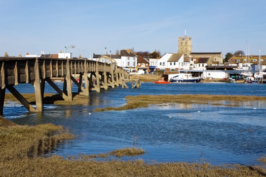 SHOREHAM-BY-SEA, WEST SUSSEX/UK - FEBRUARY 1 : View of Shoreham-by-Sea West Sussex on February 1, 2010