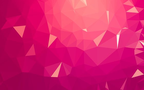 Abstract low poly background, geometry triangle, mosaic pastel color background