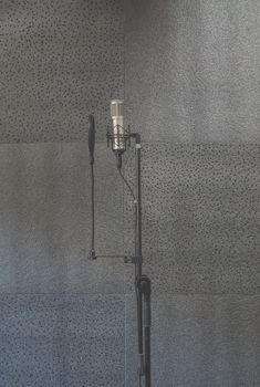 Speech pad Sound recording room and Mic condenser