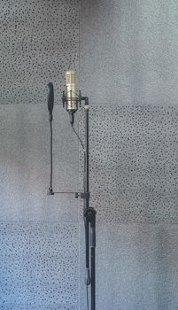 Speech pad Sound recording room and Mic condenser