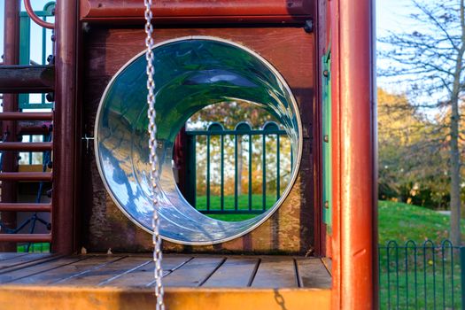 Children play area in Woodgate Valley Country Park