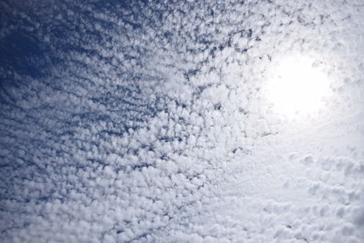 beautiful cloud formations on a crisp day