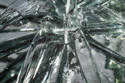 cracked glass cracked glass macro photo in the context of