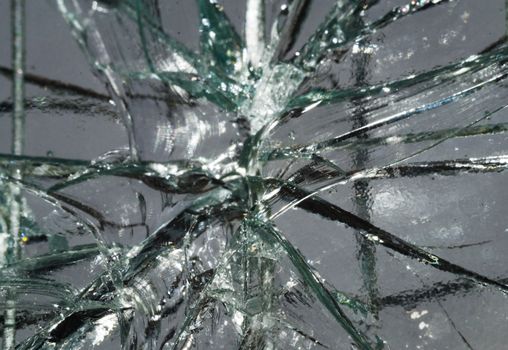 cracked glass cracked glass macro photo in the context of