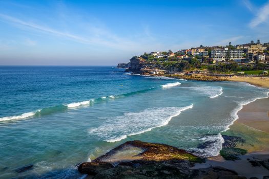 Bronte Beach and seascape view, Sidney, Australia