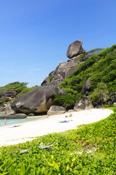 Similan Islands beach in Southern, Thailand