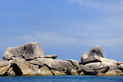 Similan island, Island on the sea south of Thailand.