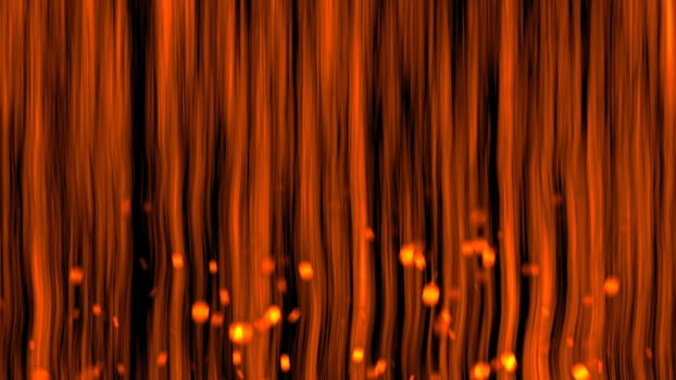 Abstract background with vertical lines and particles. 3d rendering