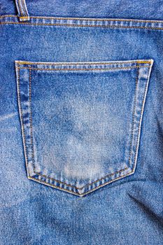denim blue jean pocket texture is the classic indigo fashion.